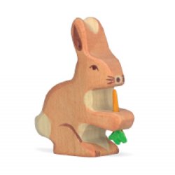 Holztiger Rabbit with Carrot