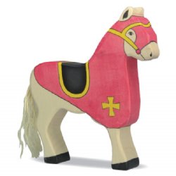 Holztiger Tournament Horse (Red)