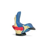 Holztiger Blue-Red Songbird