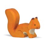Holztiger Orange Standing Squirrel