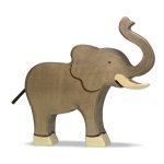 Holztiger Trumpeting Elephant