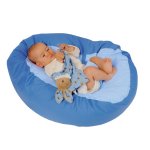 Kathe Kruse Baby Cuddly Bean Bag Blue