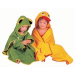 Kathe Kruse Bath Poncho Frog