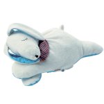 Kathe Kruse Organic Toddler Pillow Bunny Blue