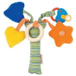 Kathe Kruse Squeaky Grabbing Toy Green
