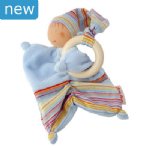 Kathe Kruse Grabbing Toy Poupsi Light Blue