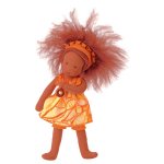 Kathe Kruse Feng Shui Wakuschi Fire Waldorf Doll 2010 (26 cm)