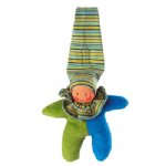 Kathe Kruse Car Seat Hanger Doll Green