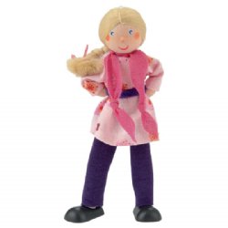 Kathe Kruse Flexible Doll Mother with Shawl