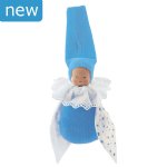 Kathe Kruse Car Seat Hanger Doll Blue Fairy