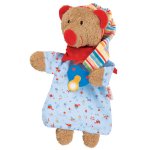 Kathe Kruse Binkie Towel Doll Bear Blue