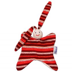 Keptin-Jr Organic Classic Rattle Rabby Red