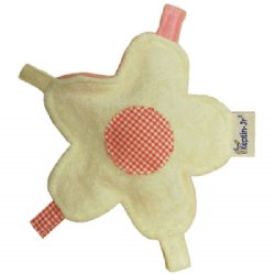 Keptin-Jr Blankiez Organic Flower Clutching Toy (Pink)