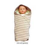 Keptin-Jr Organic Wrap Cape for Baby Dolls