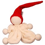 Keptin-Jr Organic Rattle Cozy Red