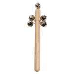 Wooden Sleigh Bell Stick (Natural)