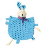Kathe Kruse Organic Ikibab (Labellies) Towel Doll Blue Bunny