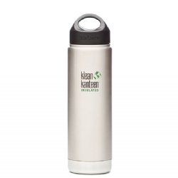 Klean Kanteen Wide Vacuum Insulated 20oz Stainless Steel Bottle