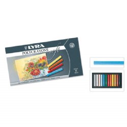 Lyra Polycrayons Soft Pastel Crayons (Set of 12)