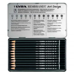 Lyra Art Design Graphite Drawing Pencils (Set of 12)