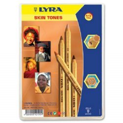 Lyra Color Giants Skin Tones Colored Pencils (Set of 12)