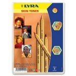 Lyra Color Giants Skin Tones Colored Pencils (Set of 12)