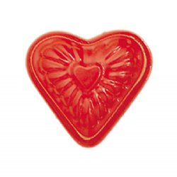 Metal Sand Mold Red Heart