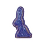 Metal Sand Mold Blue Rabbit