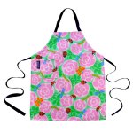 Mimi the Sardine Eco-Friendly Child`s Apron (Rose Garden)