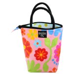 Mimi the Sardine Eco-Friendly Bag`ette Lunch Bag (Flora Pink)