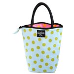 Mimi the Sardine Eco-Friendly Bag'ette Lunch Bag (Blue with Green Dots)