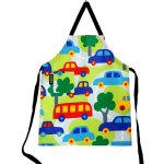 Mimi the Sardine Eco-Friendly Child's Apron (Hybrid Cars)