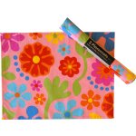 Mimi the Sardine Eco-Friendly Flora Pink Placemat (Set of 2)