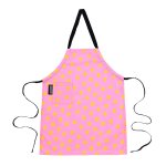 Mimi the Sardine Eco-Friendly Child`s Apron (Pink with Yellow Dots)