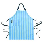 Mimi the Sardine Eco-Friendly Child`s Apron (Blue Stripes)