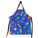 Mimi the Sardine Eco-Friendly Child's Apron (Bugs)