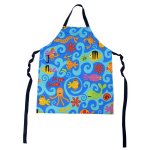 Mimi the Sardine Eco-Friendly Child's Apron (Ocean)