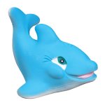 Natural Rubber Dolphin Bath Toy