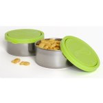 Kids Konserve Stainless Steel Round Food Containers (Set of 2)