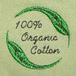 Baby T-shirt - with Wheat Embroidery (green tea)