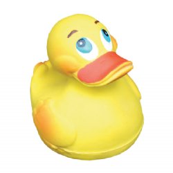 Natural Rubber Duck Bath Toy (7 cm)