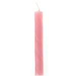 GRIMM'S Birthday Ring Pink 25% Beeswax Candles (4 pcs.)