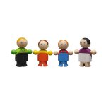 Plan Toys PlanCity Casual Family (Set of 4)