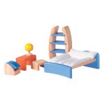 Plan Toys Decor - Children`s Room Dollhouse Furniture Set