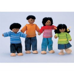 Plan Toys Dollhouse Ethnic Family