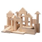Plan Toys 50 Natural Unit Blocks