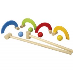 Plan Toys Wooden Croquet Set