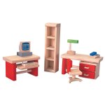 Plan Toys Neo - Home Office Dollhouse Furniture Set