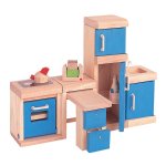 Plan Toys Neo - Kitchen Dollhouse Furniture Set