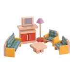 Plan Toys Neo - Living Room Dollhouse Furniture Set